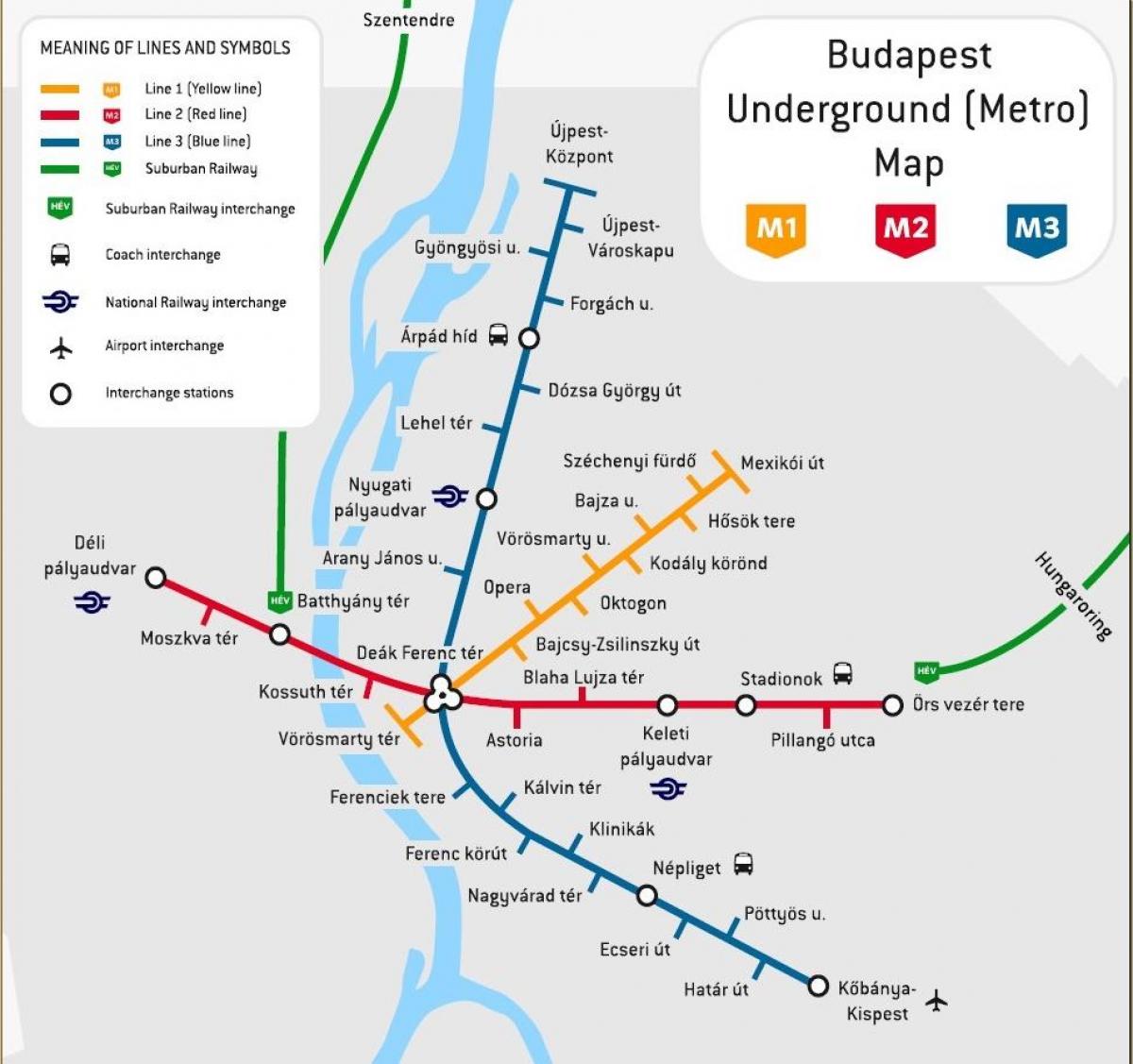 budapest mapa de l'estació de tren