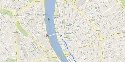 Mapa de carrer vaci budapest