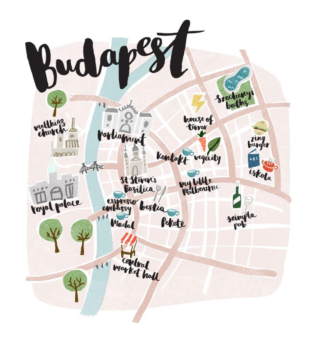 mapa de budapest fora de línia