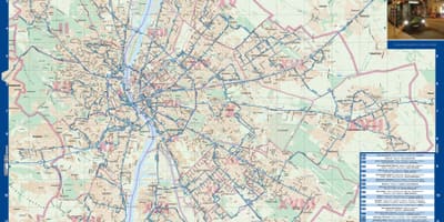 Budapest nit bus mapa