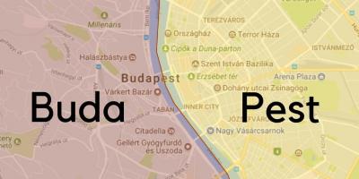 Budapest barris mapa