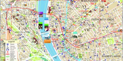 Coses per veure a budapest mapa